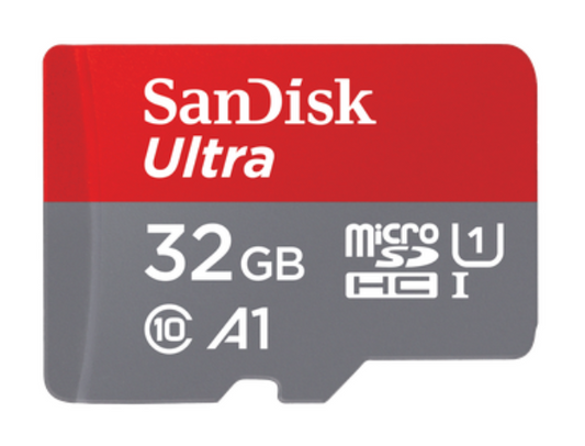 SanDisk Micro SD Ultra 32GB SDHC Memory Card 120MB/s