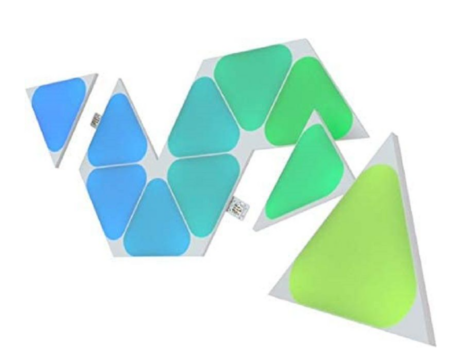 Nanoleaf Shapes Triangles Mini White 10 Pack