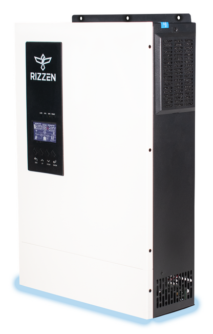 Rizzen 5Kva, 24V/48V, Pure Sine Wave Inverter + Rizzen,5120Wh, LiFeP04 Lithium Phosphate Battery Bundle