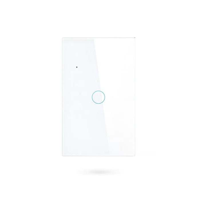 WIFI CONTROL SMART LIFE TUYA 1CH US LED NEUTRAL OR NO NEUTRAL SMART SWITCH WITH RF433MHZ (WHITE)