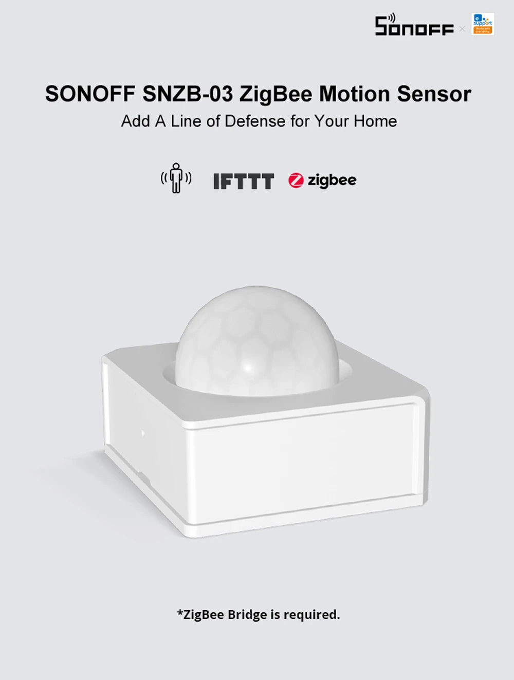 Sonoff Zigbee Motion Sensor