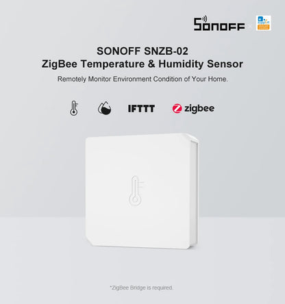 Sonoff Zigbee Temperature &Humidity Sensor