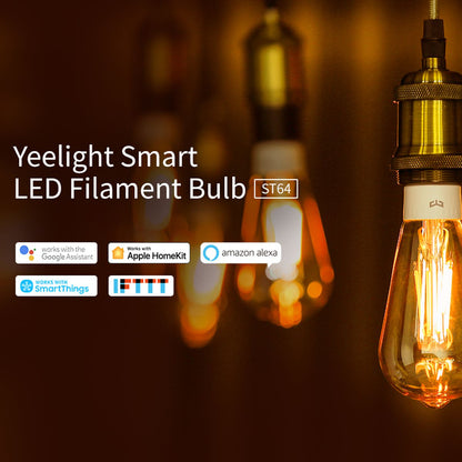 Yeelight Smart LED Filament Bulb ST64