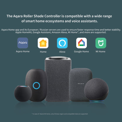 Aqara Smart Roller Shade Controller - Apple HomeKit - Requires Aqara Hub