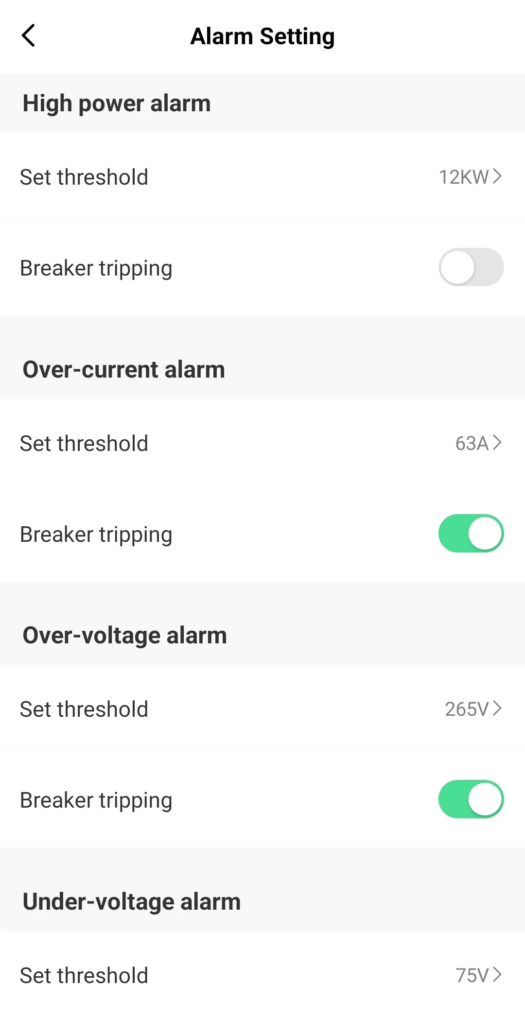 Tuya Smart Life WiFi 1P+Neutral 63A Power Monitoring Switch - Image 6