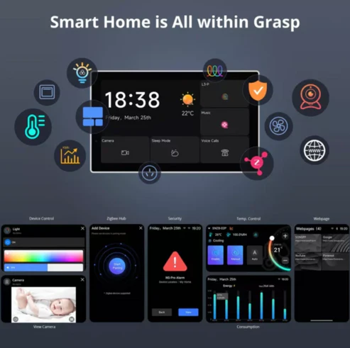 SONOFF NSPanel Pro 120 Smart Home Control Panel - Image 4