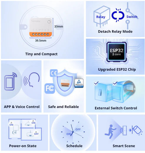 Sonoff Mini R4 – Extreme Wi-Fi Smart Switch - Image 2