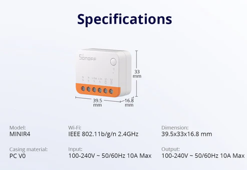 Sonoff Mini R4 – Extreme Wi-Fi Smart Switch - Image 5