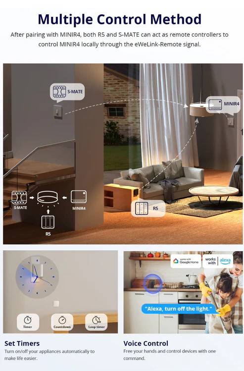 Sonoff Mini R4 – Extreme Wi-Fi Smart Switch - Image 7