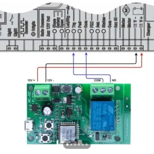 Sonoff SV WiFi Smart Switch 5V-24V Inching Self-Locking Smart Relay Module