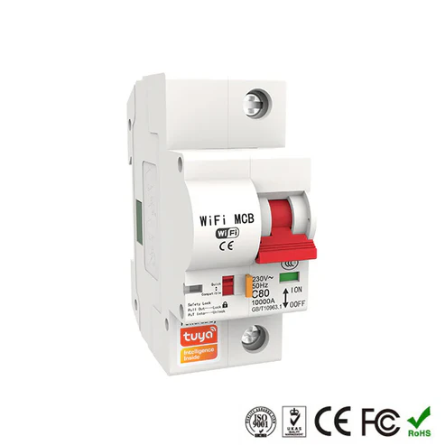 WIFI Control Smart Life Tuya 1P 63A 13800W MCB Switch Circuit Breaker - Image 4
