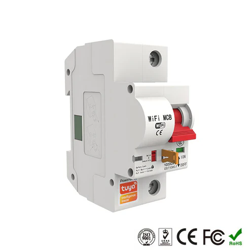 WIFI Control Smart Life Tuya 1P 63A 13800W MCB Switch Circuit Breaker - Image 2