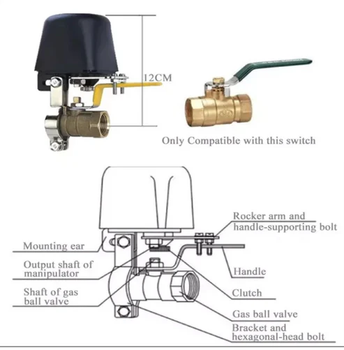 Smart Life Tuya WiFi Electronic Control Water Valve – App & Voice Control - Image 2