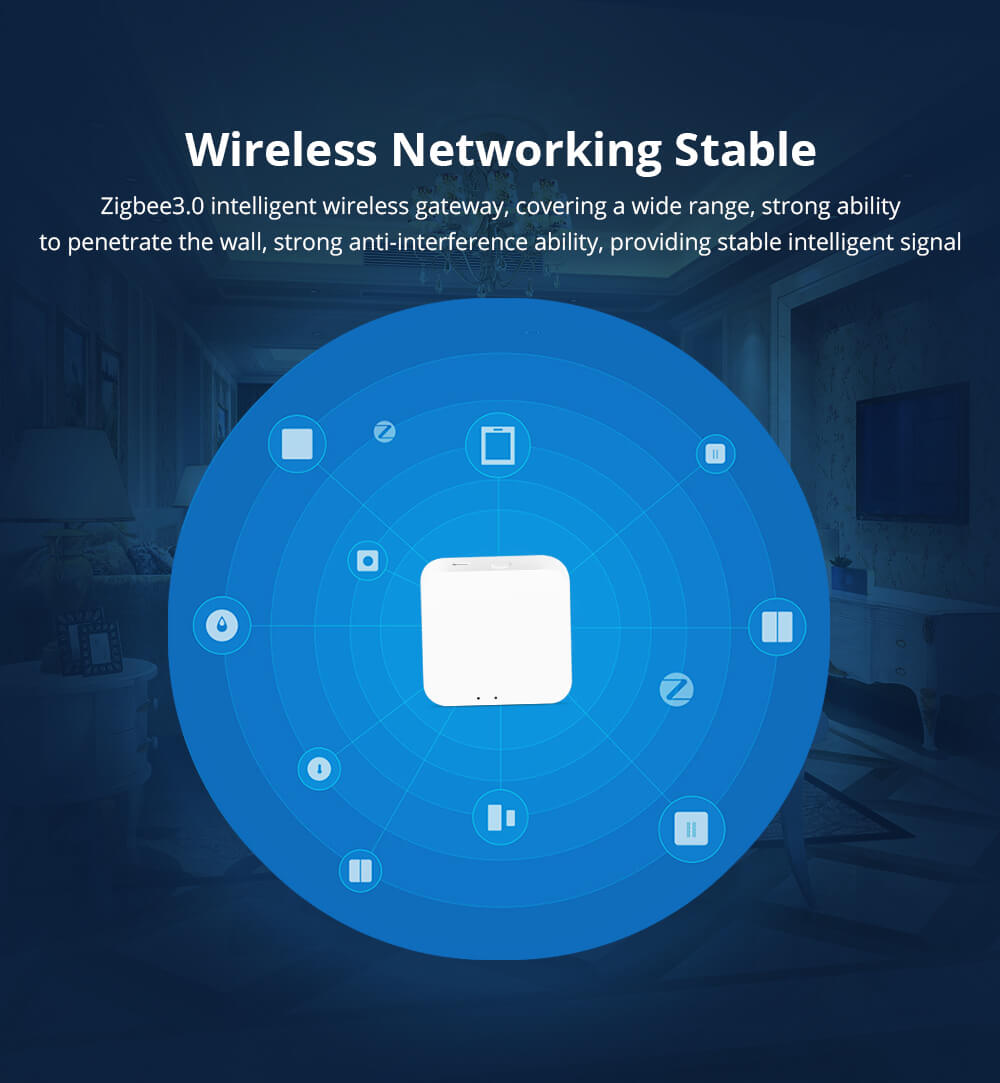 Zemismart WiFi Zigbee Bridge – Tuya Smart Life Gateway Hub - Image 3