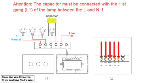 Universal Zigbee Smart Touch Wall Light Switch - Image 3