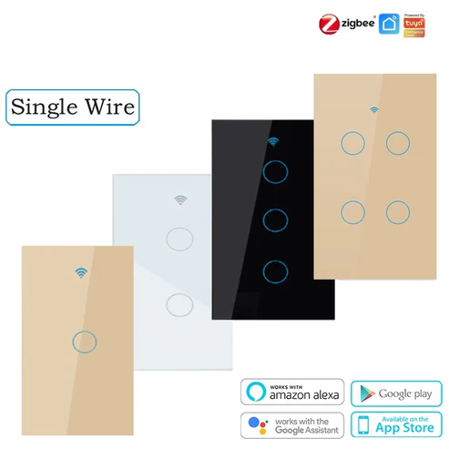 Zigbee Smart Touch Light Switch
